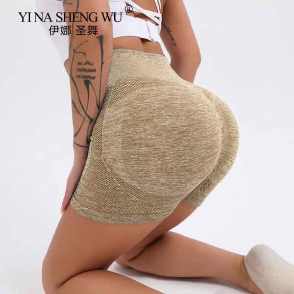 Femmes Shorts Shorts De Sport Pour Femmes Nouveau Cyclisme Jogging Fitness Taille Haute Push Up Gym shorts Leggings Femmes Yoga Vêtements Nouveauvêtements de gym