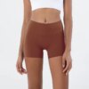 Shorts de fitness taille haute pour femmes, pantalons de sport respirants