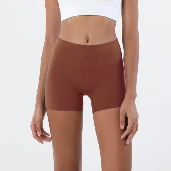 Shorts de fitness taille haute pour femmes, pantalons de sport respirants