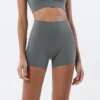 Shorts de fitness taille haute pour femmes, pantalons de sport respirants