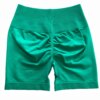 Shorts de motard taille haute sans couture pour femmes, pantalons push-up monochromes, shorts de butin froissés, shorts de yoga, sports de fitness et de gym, nouveau