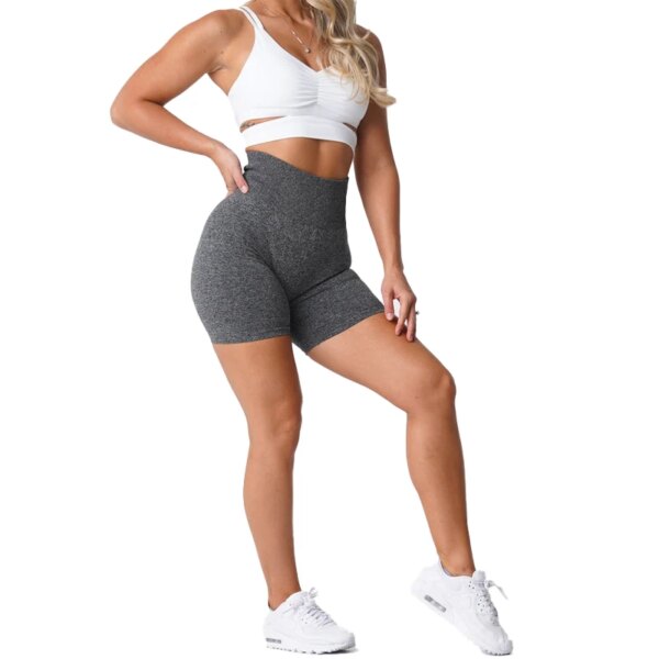 Nvgtn – short élastique en Spandex pour femme, respirant, sans couture, respirant, rehausseur de la hanche, loisirs, sport, course à pied