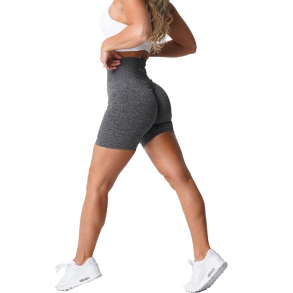 Nvgtn – short élastique en Spandex pour femme, respirant, sans couture, respirant, rehausseur de la hanche, loisirs, sport, course à pied