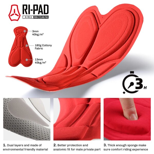 51127-604412.jpg Shorts de cyclisme pour hommes et femmes, vêtements de vélo vtt, collants de sport, 2022