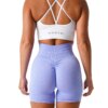 Nvgtn – short élastique en Spandex pour femme, respirant, sans couture, respirant, rehausseur de la hanche, loisirs, sport, course à pied