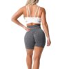 Nvgtn – short élastique en Spandex pour femme, respirant, sans couture, respirant, rehausseur de la hanche, loisirs, sport, course à pied