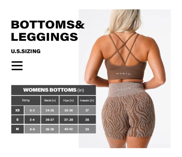 51530-e79c6d.jpg Nvgtn – short élastique respirant pour femme, matière sauvage, zèbre, sans couture, pour Fitness, sport, loisirs, course à pied