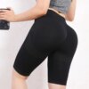 Shorts de Yoga pour femmes, taille haute, sans couture, Push-Up, fessier, de sport, de Fitness, d'entrainement, pour l'été