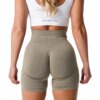 NVGTN-Short Push Up sans Couture pour Femme, Vêtement d'Entraînement, de Fitness, de dehors, de bug astique, de Yoga