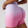 52620-3082f4.jpg Short de Yoga moulant sans couture pour femmes, pantalon de Fitness élastique taille haute pour la Gym