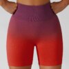 Short de Yoga moulant sans couture pour femmes, pantalon de Fitness élastique taille haute pour la Gym