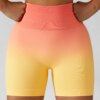 Short de Yoga moulant sans couture pour femmes, pantalon de Fitness élastique taille haute pour la Gym
