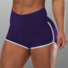 Short de sport sexy taille haute pour femme, leggings de yoga, slips athlétiques, shorts skinny respirants, entraînement de gym, fitness