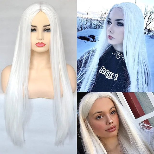 White bangs