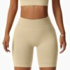 Short d'été taille haute sans couture pour femmes, confortable, serré, élastique, pour le Yoga, la Gym, la course à pied, le cyclisme