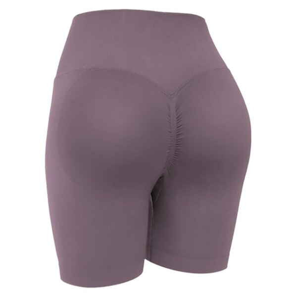 SALSPOR-Short de yoga pour femme, sans couture, push-up, taille haute, fitness, jogging, entraînement, serré, sportif, été