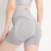Short de sport femme en spandex – legging noir fitness