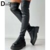 54042-35d27a.jpg bottes femme Cuissardes Hautes à Plateforme pour Femme
