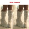 bottes femme en Fausse Fourrure pour Femme, Plateforme, Talons Hauts Épais
