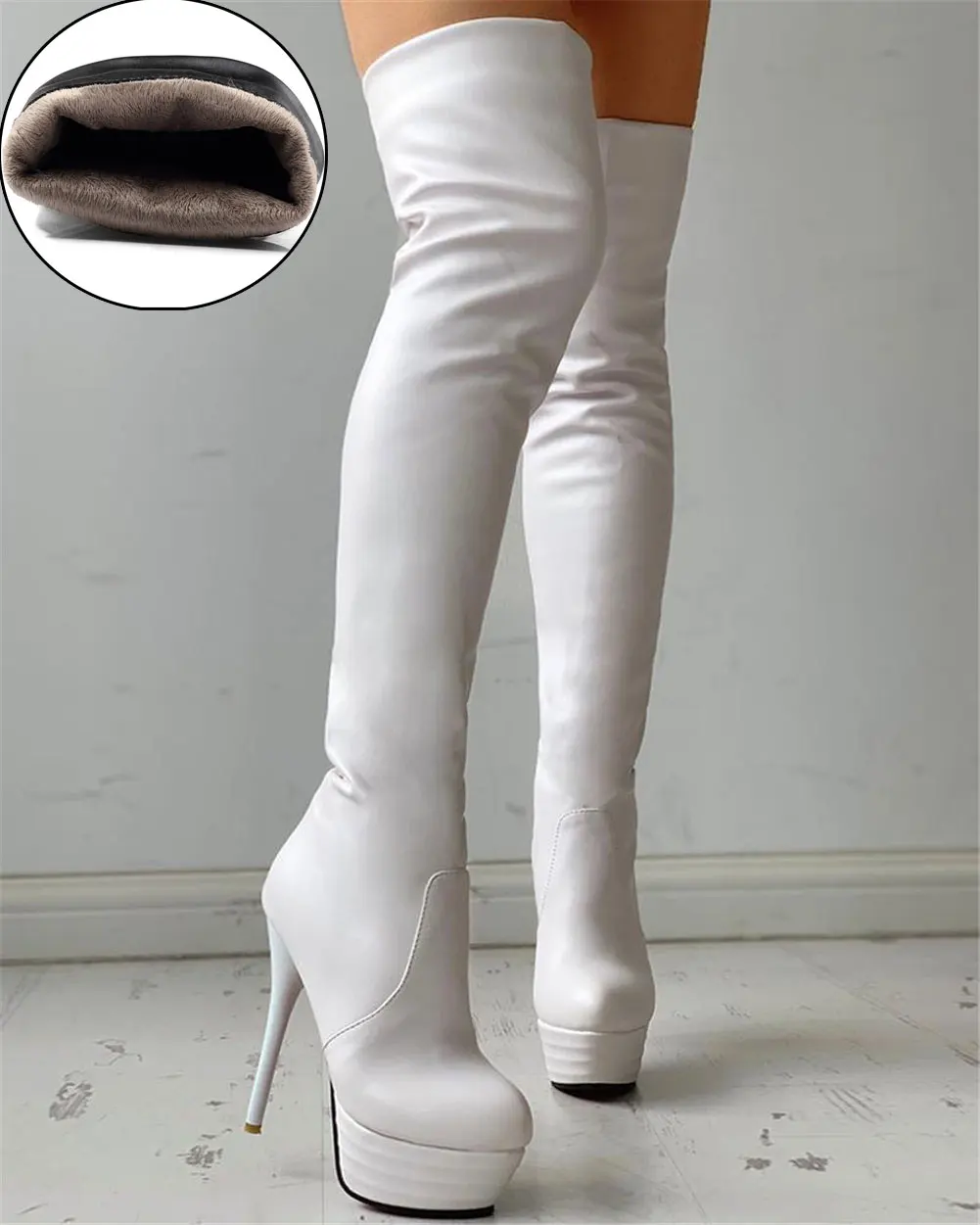 white add fur