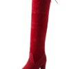 54678-d931a9.jpg bottes femme longues en daim à lacets pour femmes, talons hauts sexy