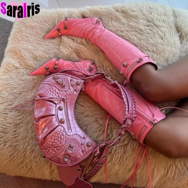 54726-afeb86.jpg bottes femme hautes au genou pour femmes, design de marque, sexy, fête