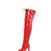 bottes femme Cuissardes hautes pour femmes, bottes à Double plateforme