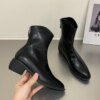 bottes femme au genou pointues pour femmes, escarpins à talons