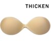 Soutien gorge en silicone auto-adhésif, sexy, sans bretelles, dos nu