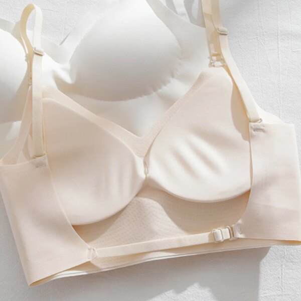 Soutien gorge Invisible dos nu sans armatures, sous-vêtements sans couture, dos nu