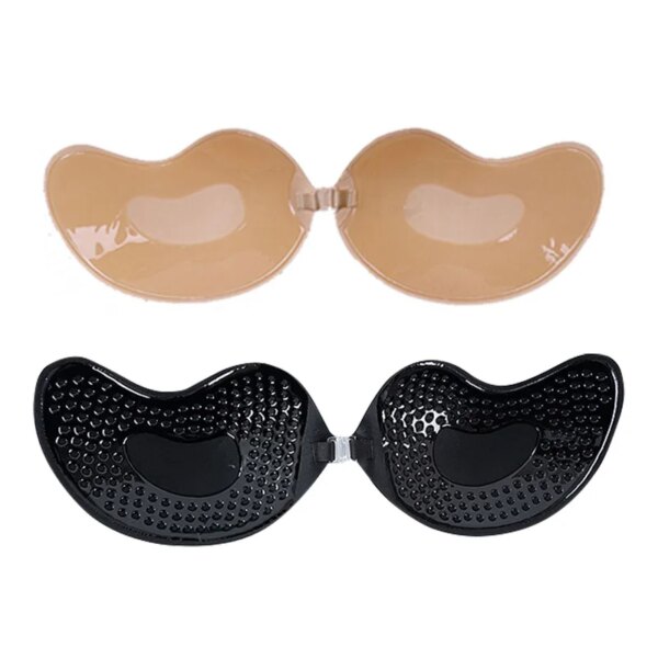 55797-3c9435.jpg Soutien gorge Push-Up Invisible en Silicone pour femmes, Sexy, auto-adhésif, buste, fermeture avant