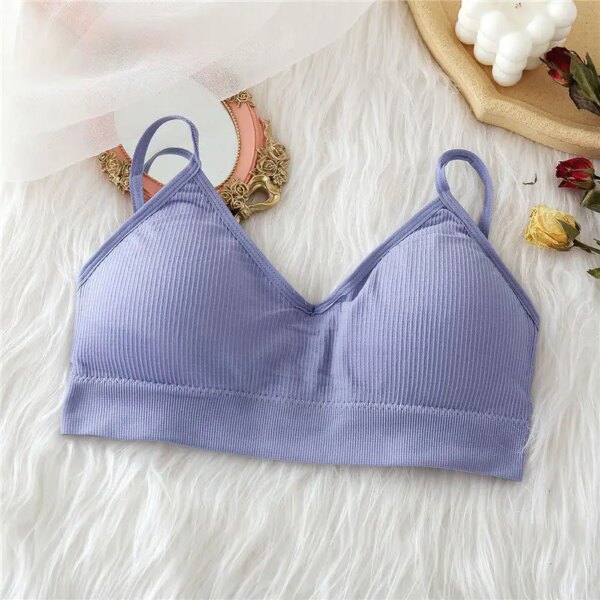 Soutien gorge Invisible pour femmes, débardeur sans couture, soutien-gorge Push Up