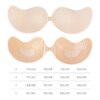 Soutien gorge auto-adhésif en Silicone pour femmes, bande sans bretelles