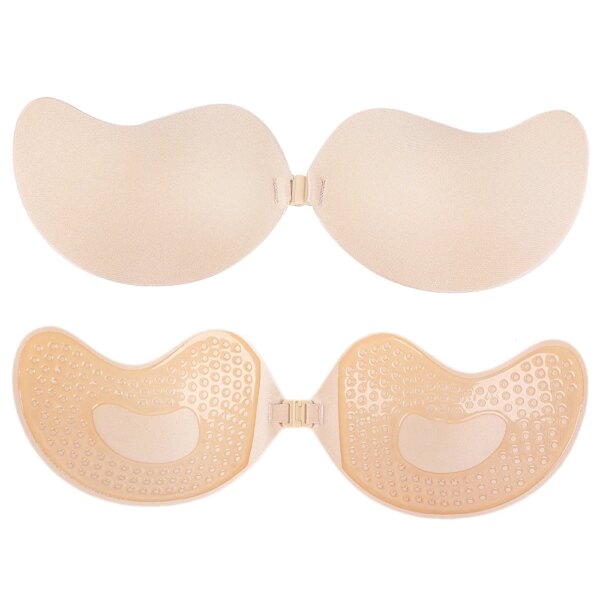 Soutien gorge auto-adhésif en Silicone pour femmes, bande sans bretelles