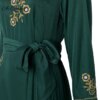 Élégant musulman parti longues robes femmes avec ceintures vêtements islamiques Abaya robes africaines Robe Musulman Djellaba Femme 2022 Factory Outlet