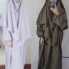 Vêtement de Prière Long pour Femme Musulmane, tiens imar, Ensemble 2 Pièces, Robe Abaya et Hijab, Couverture Complète, Ramadan Islamique, Kaftan, Jilbab, Djellaba