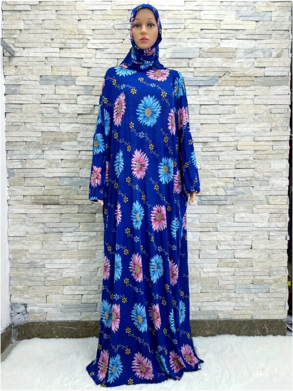 Robe Hijabs Musulmane pour Femme, Vêtement de Prière, Dubaï, Ramadan, Abaya, Arabe, Jibab, Islam, Fleurs, Djellaba, tiens imar, Caftan