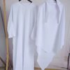 Vêtement de Prière Long pour Femme Musulmane, tiens imar, Ensemble 2 Pièces, Robe Abaya et Hijab, Couverture Complète, Ramadan Islamique, Kaftan, Jilbab, Djellaba