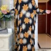 Robe Hijabs Musulmane pour Femme, Vêtement de Prière, Dubaï, Ramadan, Abaya, Arabe, Jibab, Islam, Fleurs, Djellaba, tiens imar, Caftan