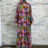 Robe Hijabs Musulmane pour Femme, Vêtement de Prière, Dubaï, Ramadan, Abaya, Arabe, Jibab, Islam, Fleurs, Djellaba, tiens imar, Caftan