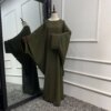 Robe de prière une pièce pour femmes, Ramadan, chauve-souris, Abaya, Dubaï, Nida, Hijab musulman
