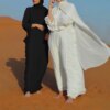 Abaya-Robe Longue Arabe Djellaba pour Femme Musulmane, Caftan Ouvert, Kimono de Dubaï, Turquie, Islam, Pakistan, Ramadan Eid Mubarak