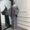 Robe de prière une pièce pour femmes, Ramadan, chauve-souris, Abaya, Dubaï, Nida, Hijab musulman