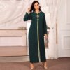 Robe caftan marocain pour femmes, Abaya, Dubaï, Turquie, Islam, Hijab musulman, Robes africaines pour femmes, Djellaba arabe musulmane