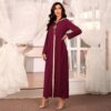 Robe caftan marocain pour femmes, Abaya, Dubaï, Turquie, Islam, Hijab musulman, Robes africaines pour femmes, Djellaba arabe musulmane