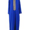 Robe Djellaba Longue pour Femme Musulmane, Kaftan Abaya, Dubaï, Arabie Saoudite, Turquie, Islam, Modeste, Ramadan