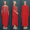 Abayas de Luxe en Mousseline de Soie pour Femme, Boubou, Robe Musulmane, Caftan Marocain, Djellaba pour ixde Mariage, 2022