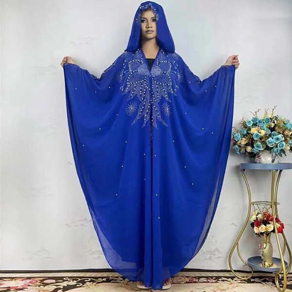 Robe Hijab musulmane pour femmes, robes de soirée africaines pour femmes, robe Kimono, caftan, vêtements islamiques, Djellaba, Ramadan, Abaya, Dubaï
