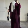 Abaya à Capuche pour Femme, Vêtement de Prière Musulmane, Jilbab, Robe Longue, Dubaï, Turquie, Vêtements Islamiques, Djellaba