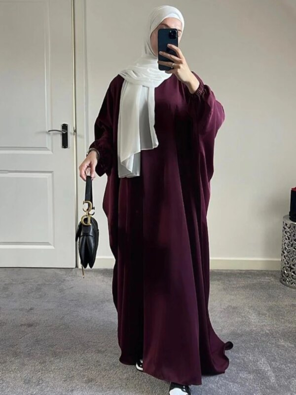 Abaya à Capuche pour Femme, Vêtement de Prière Musulmane, Jilbab, Robe Longue, Dubaï, Turquie, Vêtements Islamiques, Djellaba